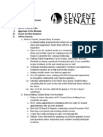 University of Kansas Oct. 23 Full Senate Minutes