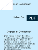 Degrees of Comparison