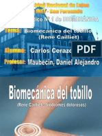 Biomecanica Del Tobillo