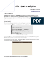 Introduccion Rapida A WxPython