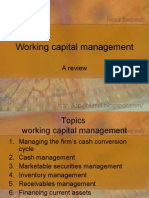 Working Capital Management