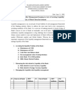 Liquidity Management by Islamic Banks