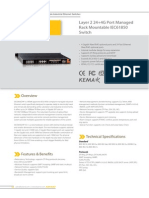 SICOM3024P: Layer 2 24+4G Port Managed Rack Mountable IEC61850 Switch