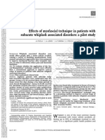 Va Medica: Effects of Myofascial Technique in Patients With Subacute Whiplash Associated Disorders: A Pilot Study