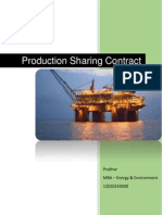 Production Sharing Contract Review Report