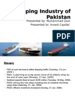 Shipping Sector of Pakistan