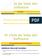 El Ciclo de Vida Del Software