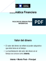 Presentación Matemática Financiera