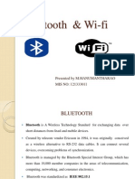 Seminar On Bluetooth and Wifi