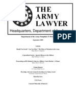 The Army Lawyer