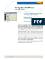 Real-Time Monitoring and Testing: DA-3400/DA-3600A High-Speed WAN Analysis