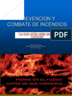 Prevencion y Combate de Incendios