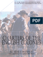 Charters of The English Colonies PDF