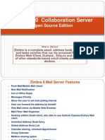 Zimbra 8 Presentation 
