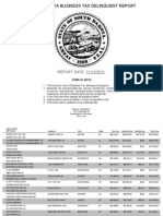 Top Delinquent Taxpayers