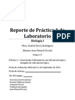 Reporte de Práctica 1 de Laboratorio