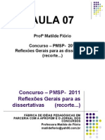 Aula - Questões Dissertativas