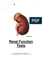 Renal Function Tests