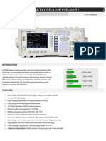 ATFXXB Series Function Generator PDF