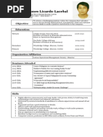 Percival James Licardo Laceba Final Resumel