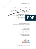 The Impact of Red Light Cameras (Photo-Red Enforcement) On Crashes in Virginia