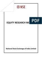 NSE - Equity Research Module 1