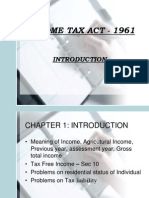 Income Tax Act - 1961