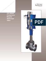 CCI DRAG® Compressor RecycleAnti-surge Valve