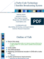 Inserting Turbo Code Technology Into The DVB Satellite Broadcasting System