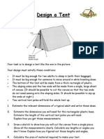 Design A Tent