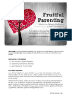 Fruitful Parenting Seminar-Participant