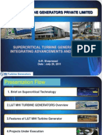 SupercriticalTurbineGenerators IntegratingAdvancementsExperience GRSivaprasad MHITurbineGenerators