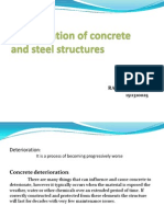 Deterioration of Concrete and Steel Structures