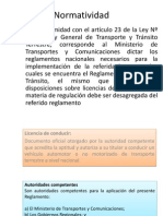 Diapositivas Licencias de Conducir y Accidentes