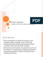 EBT Market: Bonds-Types and Characteristics