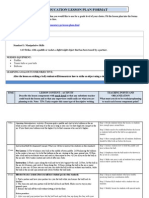 Pe Lesson Format