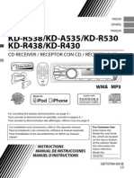 JVC KD-R438