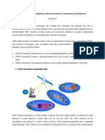 Satellite-Based Rural Telephony: Effective Solutions For Infrastructure Development