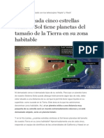 Planetas Similares A La Tierra