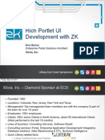 Rich Portlet UI Dev With ZK - R. Bense