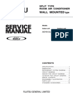 Fujitsu ASYA12LCC Manual