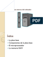 UNIDAD 3 - Componentes Internos Del Ordenador (1 Parte)