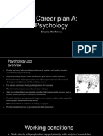 My Career Plan Slide