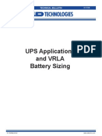 UPS & Battery Sizing