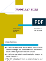 Cathode Ray Tube Presentation