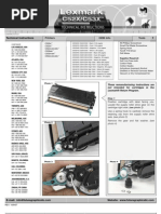 Printers OEM Info Tools: Technical Instructions 1