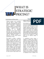 What Is Strategic Pricing