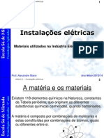 Materiais Utilizados Na Indústria Elétrica e Eletrónica