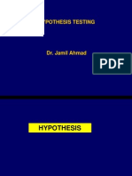 Hypothesis Testingm5. Hyphothesis Testing