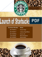 Establishing StarBucks